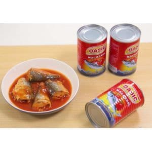 Canned Mackerel in Tomato Sauce Seafood Fish Fresh Raw Material