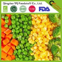 IQF Frozen Mixed Vegetables in Retail Bulk Package