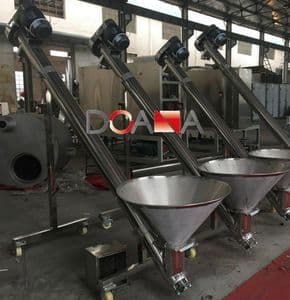 SS304 Screw Conveyor Equipment for Foods Processing