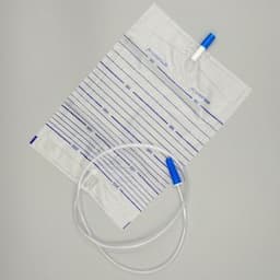 Disposable Medical Products Sterilized Urine Bag Screw Pushing Cross Valve