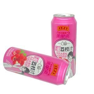 Drinks Factory 490ml Fruit Cola Popular Flavors Custom Soft Drinks