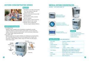 Oxygen Generator Hospital 93% High Purity Oxygen Concentrator 10 Lpm with FDA and CE Certification