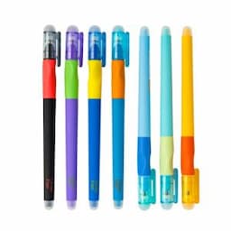 M&G Erasable Gel Pen Easy Start Ergonomic Grip Rubber Coating Body Crystal Blue 0.5mm