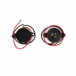 12V Active Piezo Buzzer Black Buzzer with Wire