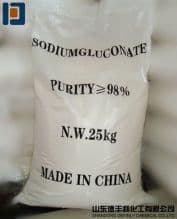 Chemical Sodium Gluconate Used for Concrete Admixture