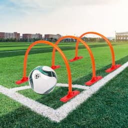 Wholesale Soccer Training Passing Arches Semi-Circle Football Goal Soccer Passing Arches