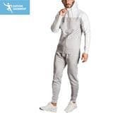 Sports Gym Fitness Leisure Hoodie and Pants Slim Fit Hooded Tracksuits