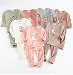 Children Pajamas Set Long Sleeve Pajamas Kids Winter Night Pajamas for Kids