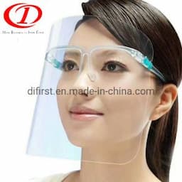 Anti-Fog Safety Glasses Frame Face Shield Dfco-080