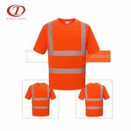 Safety Workwear Segmented Heat Transfer Reflective T-Shirt