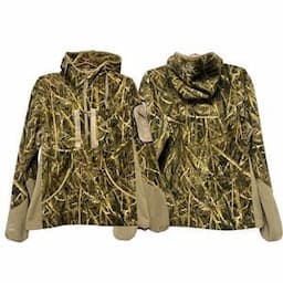 100% Polyester Winter Camouflage Fleece Jacket Hunting