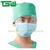 Tsw Disposable Nonwoven Earloop 3 Ply / 4 Ply Face Mask with Face Shield