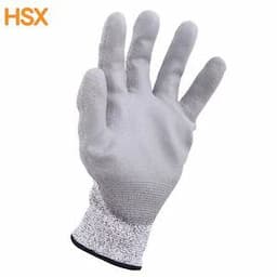 Level 5 Cut Resistant PU Work Safety Gloves