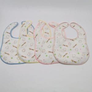 Proper Price New Design Baby Waterproof Toddler Bib with Crumb Catcher Pocket