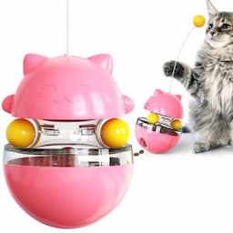 Latest Design Tumbler Zhaocai Cat Turntable Leaky Food Ball Intelligence Toy Puzzle Hot Selling OEM