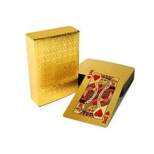 Custom PVC Playing Poker Cards Durable Poker Cards for Gambling Table Game