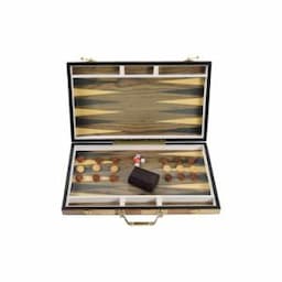 High Quality Wooden Folding Western Backgammon Game Chess