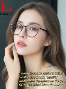 New Customized Trendy Blue Light Glasses Designer Eyewear