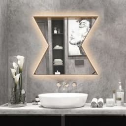 Hotel Room Luxury Decorative Bathroom Vanity Wall LED Mirror