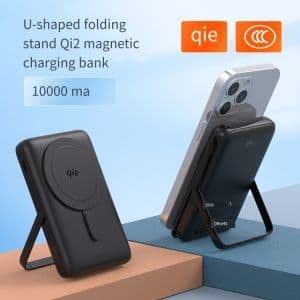 Qi2.0 Magnetic Mini Wireless Power Bank Folding Stand 10000mAh Mini Portable Power Bank