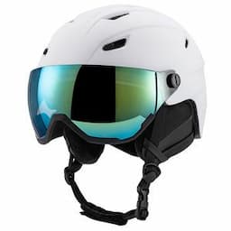 Winter Outdoor Activities Protective Gear Snow Ski Helmet with Goggle Visor