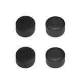 4 in 1 Skidproof Protective Cap Kit for PS4/PS3 Controller (Tubbish Design, mix with granule and concave surface)