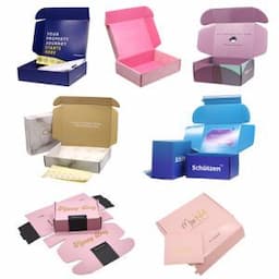 Factory Price Wholesale Cmyk Shoespackaging Corrugated Shipping Boxes Custom OEM Folded Packing Mailer Box Folding Printed Mailing Box