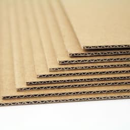 Bdl Wholesale Corrugated Cardboard Handmade DIY Model Creative Production Carton Divider Corrugated Cardboard Sheet Pad