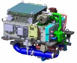 Hydrogen Fuel Cell Engine Water Cooling Pem hydrogen fuel cell 1kw/3kw/5kw with high energy efficiency