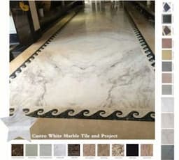 Narural Polished White/Black/Grey Marble/Granite/Quartz/Slate/Travertine/Sandstone/Roof/Mosaic Stone for Kitchen/Bathroom/Wall/Flooring/Building Material