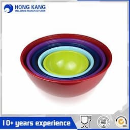 Eco-Friendly Full Size Melamine Dinnerware Salad Bowl