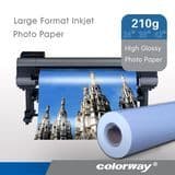 Manufacturer Large Format High Glossy Inkjet Photo Paper Roll Size