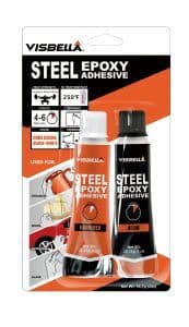 Visbella Steel Epoxy Ab Glue Putty for Metal Wood Glass