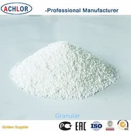 Pool Chemicals Sodium Dichloroisocyanurate SDIC 56% 60% Chlorine Granule CAS No 2893-78-9