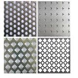 Aluminum Insect Punching Square Hexagonal Stainless Perforated Sheet