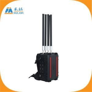 up to 1.5km High Power Portable Anti Drone Jammer with Gun Type