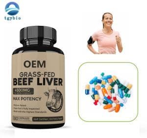 OEM Customized Private Label Freeze Dried Grass Fed Beef Liver Capsule