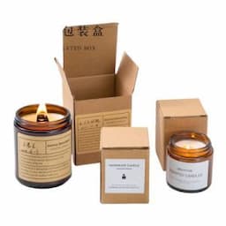 Hot Sale Custom Luxury Empty Gift Candle Box Wholesale Candle Packaging Box