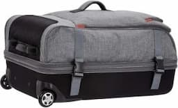 Rolling Travel Duffel Bag Luggage with Wheels Large Grey