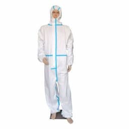 En14126 Type 4b Security Personal Workwear Products Coverall Spray Suit Waterproof Disposable Protective Clothing Safety Resisting Fluid Cleanroom Coveralls