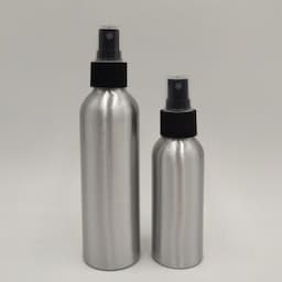 High Quality 50ml 100ml Spray Aluminum Bottle Toner Bottle for Skin Care Products