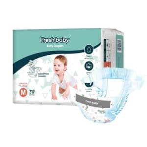 Baby Care Japan Bamboo High Leakage Big Full Elasticwaistband Disposable Products Baby Diaper