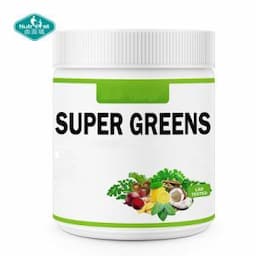 Digestive Enzymes Probiotics Superfood Greens Blend Powder Spirulina Chlorella Supplements