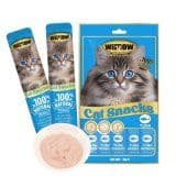 Wimow 15g Chicken Tuna Salmon Liquid Creamy Strips Cat Lick Treats Snacks Wet Cat Food