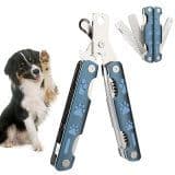 4 in 1 Foldable Sharp Dog Toenail Clipper Safe Cat Dog Pet Nail Trimmer Pet Nail Clipper with Comb