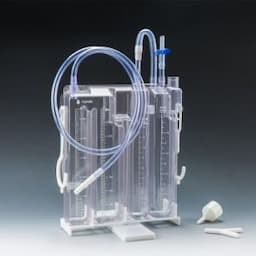 Medical PVC Drainage Vacuum Drainage System Chest Drainage Bottle