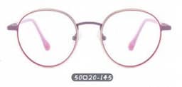 Circle Glasses for Women Men Round Metal Frame Computer Gaming Eyeglasses