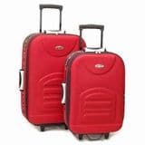 Fashion Polyster Luggage With Trolley