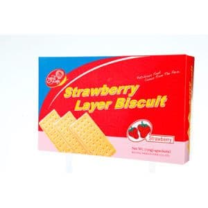 Wholesale Prebiotics+ Nutritional Children′ S Biscuit Fruity Flavor Sandwich Biscuit Cookies