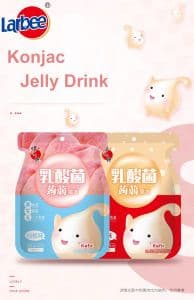 Premium Konjac Jelly Drink Fruit Jelly from Larbee Foods Factory